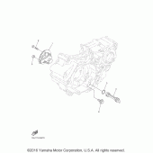 Схема узла: Масляный насос Yamaha YZ450F YZ450FX