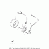 Схема вузла: Генератор Yamaha TW200