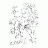 Схема вузла: Электрооборудование 2 Yamaha FZ1 FZ1 FAZER (S-TYPE)