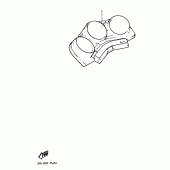 Схема вузла: Опція (METER) Yamaha XJ600 Diversion (S-TYPE)