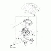 Схема вузла: Панель приборов Yamaha XVS1300 V-Star Deluxe