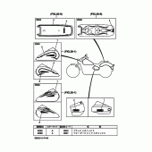Схема узла: Графика и Эмблема Yamaha XVS1100 Drag Star