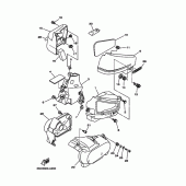Схема узла: Боковая крышка Yamaha XVS650 Drag Star Classic