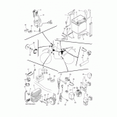 Схема вузла: Електроустаткування 2 Yamaha WR250 WR250R