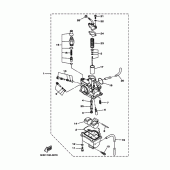 Схема вузла: Карбюратор Yamaha TTR90 TT-R90
