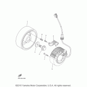 Схема вузла: Генератор Yamaha FZ6 FZ6R