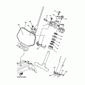 Схема узла: Рулевой механизм Yamaha TTR225 TT-R225