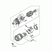 Схема вузла: Генератор Yamaha XJR1200