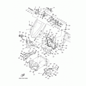 Схема вузла: Вітрове скло Yamaha XTZ1200 Super Tenere ES