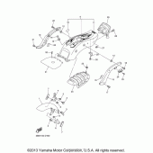 Схема узла: Крыло Yamaha XVS650 V-Star Custom with Flames