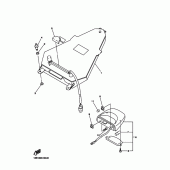 Схема узла: Задний фонарь (Стоп-сигнал) Yamaha YZF-R6/ YZF600 R6