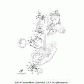 Схема вузла: Масляний фільтр Yamaha XV1700 Road Star Midnight Warrior