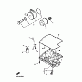 Схема вузла: Фільтр масляний Yamaha FZ1 FZ1 FAZER (Naked, ABS)