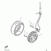 Схема узла: Генератор Yamaha TT600