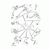 Схема вузла: Електроустаткування 1 Yamaha MT01 MT-01