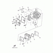 Схема узла: Цилиндр Yamaha YP400 Majesty