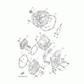Схема вузла: Кришки картера 1 Yamaha FZ10/MTN1000 MT-10 SP