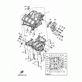 Схема вузла: Картер двигуна Yamaha XSR900/MTM850 XSR900