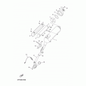 Схема вузла: Вихлопна система Yamaha YP250 X-MAX