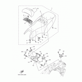 Схема вузла: Сидіння Yamaha XP500 T-MAX 530