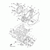 Схема узла: Крышки картера 1 Yamaha YZ250 YZ250F