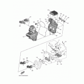 Схема вузла: Впускна система Yamaha XP530 T-MAX DX
