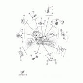 Схема узла: Электрооборудование 2 Yamaha MT03 MT-03