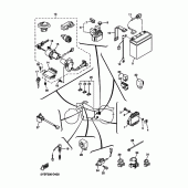 Схема вузла: Електроустаткування 2 Yamaha XVS1100 Drag Star Classic