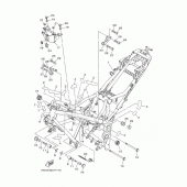 Схема вузла: Рама Yamaha YZF-R3