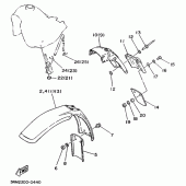Схема узла: Опция (CARBURATOR, CHASSIS) Yamaha DT125 DT125R