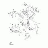 Схема узла: Топливный бак Yamaha YZF-R1 R1