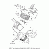 Схема вузла: Циліндр Yamaha XVS1100 V-Star Classic