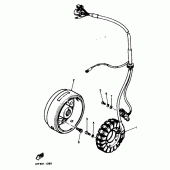 Схема вузла: Генератор Yamaha XTZ660 Tenere