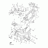 Схема узла: Рама Yamaha FZ6 FZ6 (Naked)