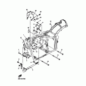 Схема вузла: Рама Yamaha XVS1300 V-Star Classic