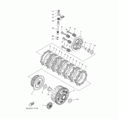 Схема вузла: Зчеплення Yamaha YZF-R3