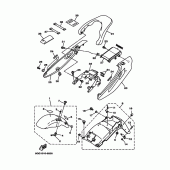 Схема вузла: Крило Yamaha TDM850