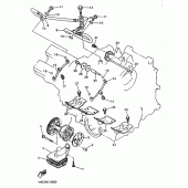 Схема узла: Водяной насос Yamaha YZF750 YZF750