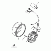 Схема вузла: Генератор Yamaha MT03 MT-03