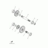 Схема узла: Трансмиссия Yamaha XP500 T-MAX