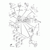 Схема вузла: Електроустаткування 1 Yamaha YZF-R6/ YZF600 R6
