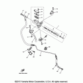 Схема узла: Front Master Cylinder 2 Yamaha XTZ1200 Super Tenere