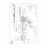 Схема вузла: Карбюратор Yamaha TTR125 TT-R125