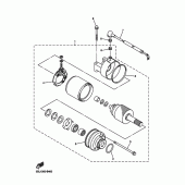 Схема вузла: Електричний стартер Yamaha YZF-R6/ YZF600 R6