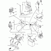 Схема вузла: Електроустаткування 1 Yamaha FZ400