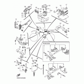 Схема узла: Электрооборудование 2 Yamaha WR450F