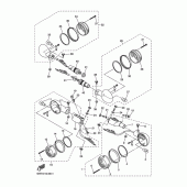 Схема вузла: Поворотники Yamaha XVS250 Drag Star