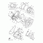 Схема узла: Крышки картера 1 Yamaha WR250 WR250R