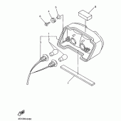 Схема вузла: Задній ліхтар Yamaha YZF1000R Thunderace