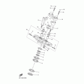 Схема узла: Рулевой механизм Yamaha FZ1 FZ1 FAZER (Naked)